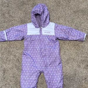 Columbia Lavender Infant Snowsuit